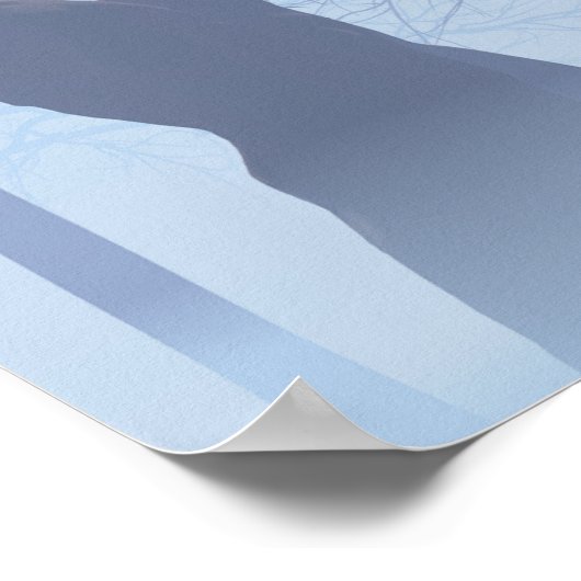 Datums van zonsopgang - afdrukken of Poster (Hoek)