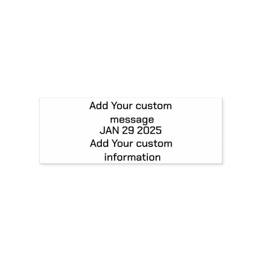  datumstempel  zelfinktende stempel (Design)