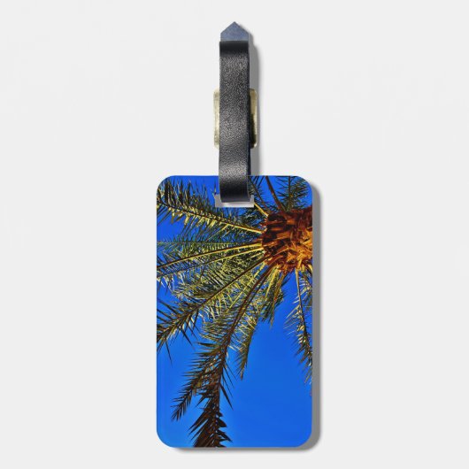 Datumstructuur Bagagelabel (Achterkant verticaal)