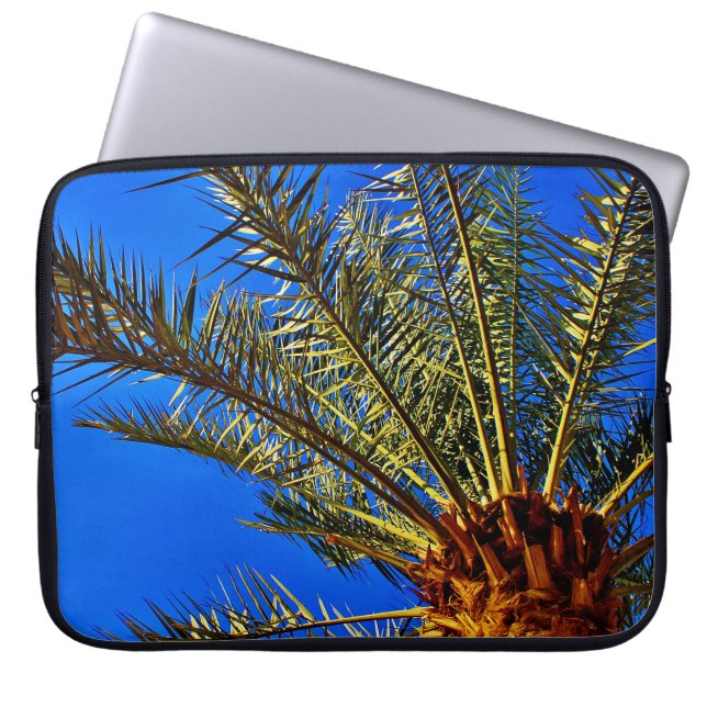 Datumstructuur Laptop Sleeve (Voorkant)