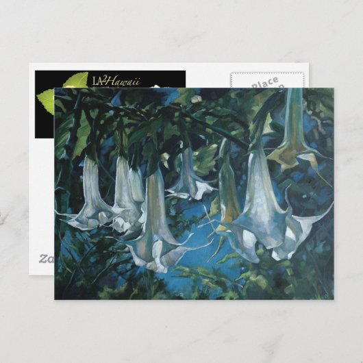 Datura Briefkaart (Voorkant / Achterkant)