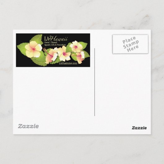 Datura Briefkaart (Achterkant)