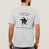 Datura, omgekeerde Sweetness. T-shirt (Achterkant)