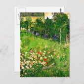 Daubigny's Garden Van Gogh Fine Art Briefkaart (Voorkant / Achterkant)