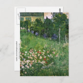 Daubigny's Garden Van Gogh Fine Art Briefkaart (Voorkant / Achterkant)