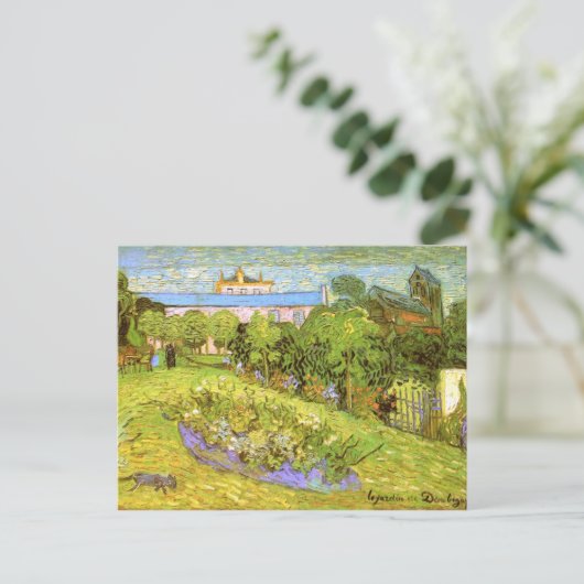 Daubigny's Garden Van Gogh Fine Art Briefkaart (Staand voorkant)