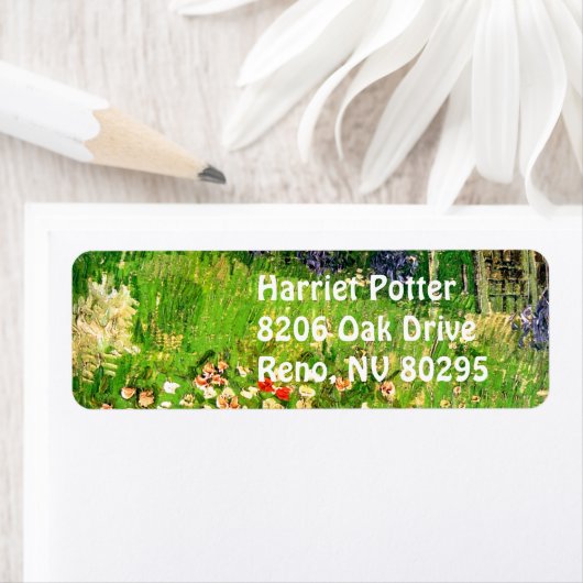 Daubigny's Garden Van Gogh Fine Art Etiket (Insitu)