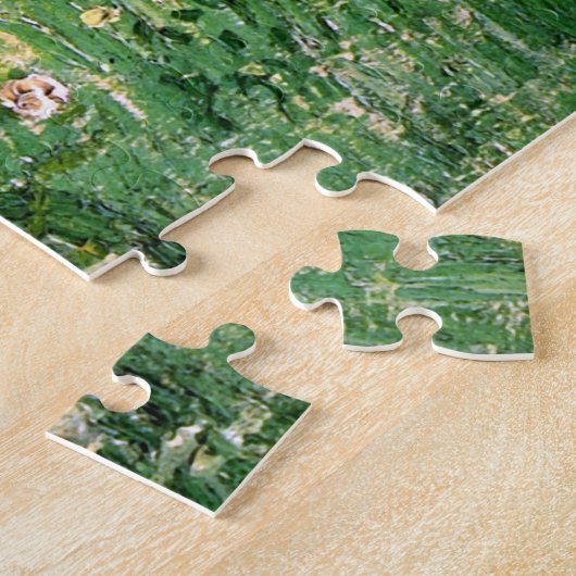 Daubigny's Garden Van Gogh Fine Art Legpuzzel (Zijkant)