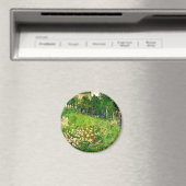 Daubigny's Garden Van Gogh Fine Art Magneet (Insitu (Vaatwasser))