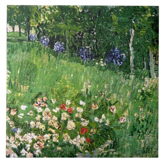 Daubigny's Garden Van Gogh Fine Art Tegeltje (Voorkant)