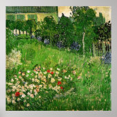 Daubigny's Garden van Van Gogh Poster (Voorkant)
