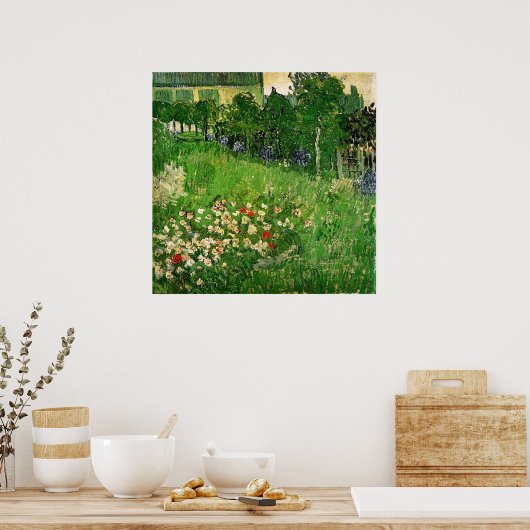 Daubigny's Garden van Van Gogh Poster (Keuken)