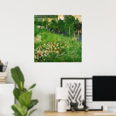 Daubigny's Garden van Van Gogh Poster (Thuiskantoor)