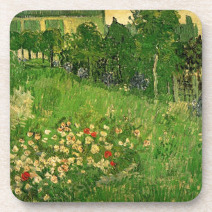 Daubigny's Garden van Vincent van Gogh,  Kunst Drankjes Onderzetter