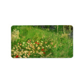 Daubigny's Garden van Vincent van Gogh,  Kunst Etiket (Voorkant)
