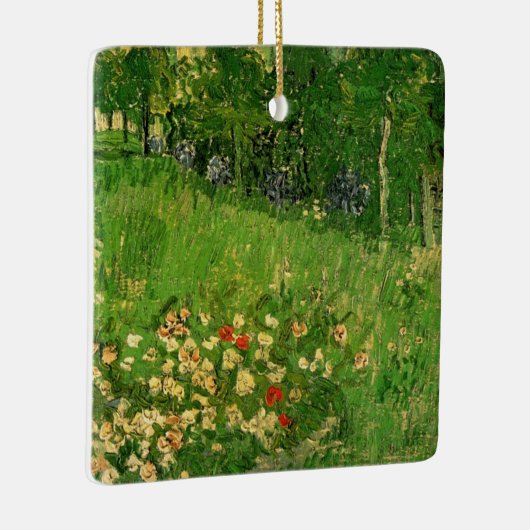 Daubigny's Garden van Vincent van Gogh, Kunst Keramisch Ornament (Rechts)