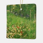 Daubigny's Garden van Vincent van Gogh,  Kunst Keramisch Ornament (Links)