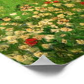 Daubigny's Garden van Vincent van Gogh,  Kunst Poster (Hoek)