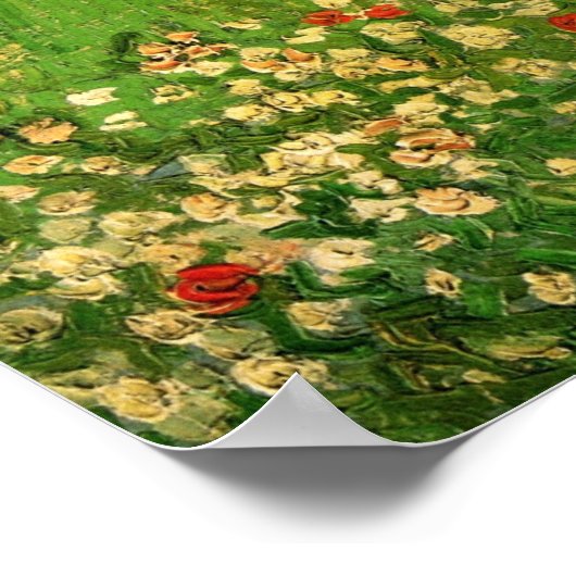 Daubigny's Garden van Vincent van Gogh,  Kunst Poster (Hoek)