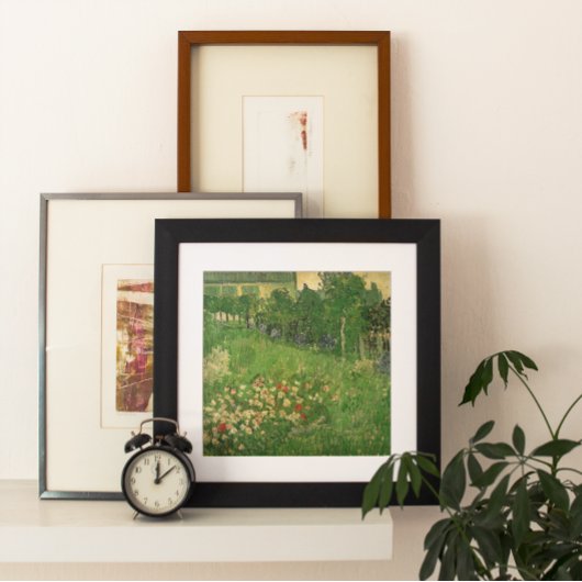 Daubigny's Garden van Vincent van Gogh,  Kunst Poster