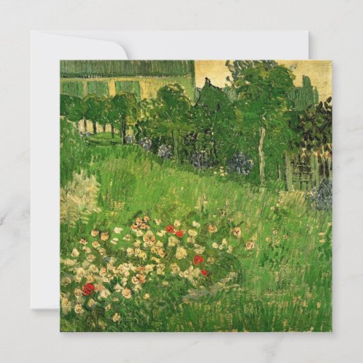 Daubigny's Garden van Vincent van Gogh, Le Jardin (Voorkant)