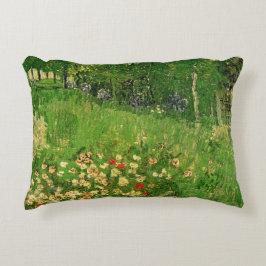Daubigny's Garden van Vincent van Gogh, Le Jardin Accent Kussen