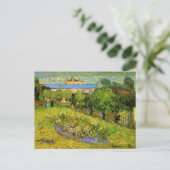 Daubigny's Garden van Vincent van Gogh, Le Jardin Briefkaart (Staand voorkant)