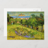 Daubigny's Garden van Vincent van Gogh, Le Jardin Briefkaart (Voorkant / Achterkant)