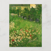 Daubigny's Garden van Vincent van Gogh, Le Jardin Briefkaart (Voorkant)