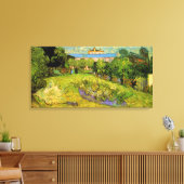 Daubigny's Garden van Vincent van Gogh, Le Jardin Canvas Afdruk (Insitu (Woonkamer))