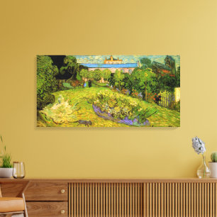 Daubigny's Garden van Vincent van Gogh, Le Jardin Canvas Afdruk