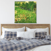 Daubigny's Garden van Vincent van Gogh, Le Jardin Canvas Afdruk (Insitu (Slaapkamer))