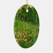 Daubigny's Garden van Vincent van Gogh, Le Jardin Keramisch Ornament (Rechts)