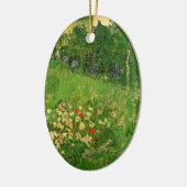 Daubigny's Garden van Vincent van Gogh, Le Jardin Keramisch Ornament (Links)