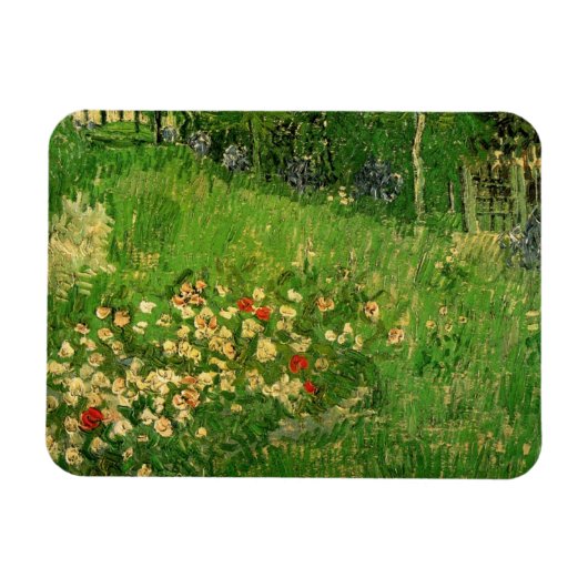 Daubigny's Garden van Vincent van Gogh, Le Jardin Magneet (Horizontaal)