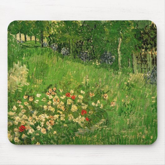 Daubigny's Garden van Vincent van Gogh, Le Jardin Muismat (Voorkant)
