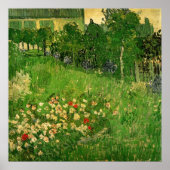 Daubigny's Garden van Vincent van Gogh, Le Jardin Poster (Voorkant)