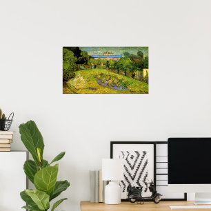 Daubigny's Garden van Vincent van Gogh, Le Jardin Poster