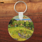 Daubigny's Garden van Vincent van Gogh, Le Jardin Sleutelhanger (Voorkant)