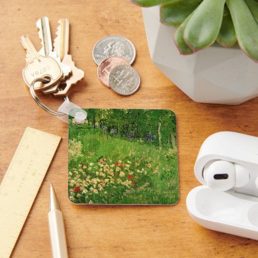 Daubigny's Garden van Vincent van Gogh, Le Jardin Sleutelhanger (Bureau)