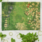 Daubigny's Garden van Vincent van Gogh, Le Jardin Theedoek (Gevouwen)