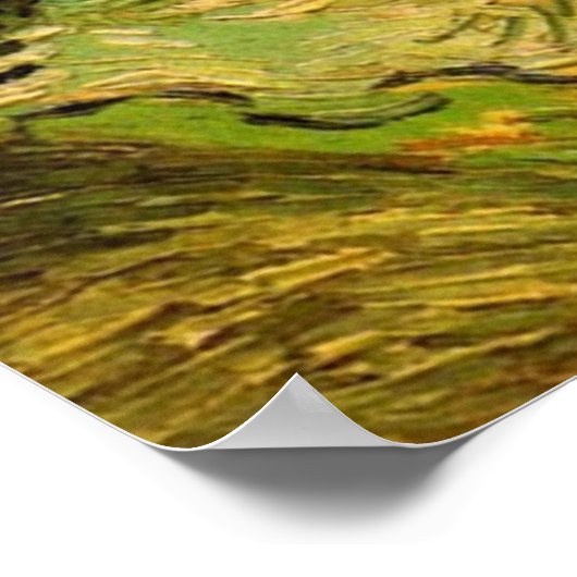 Daubigny's Garden van Vincent van Gogh Poster (Hoek)