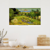 Daubigny's Garden van Vincent van Gogh Poster (Keuken)