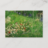 Daubigny's Garden van Vincent van Gogh Visitekaartje (Achterkant)