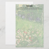 Daubigny's Garden, Vincent Van Gogh. beautiful Briefpapier (Voorkant / Achterkant)