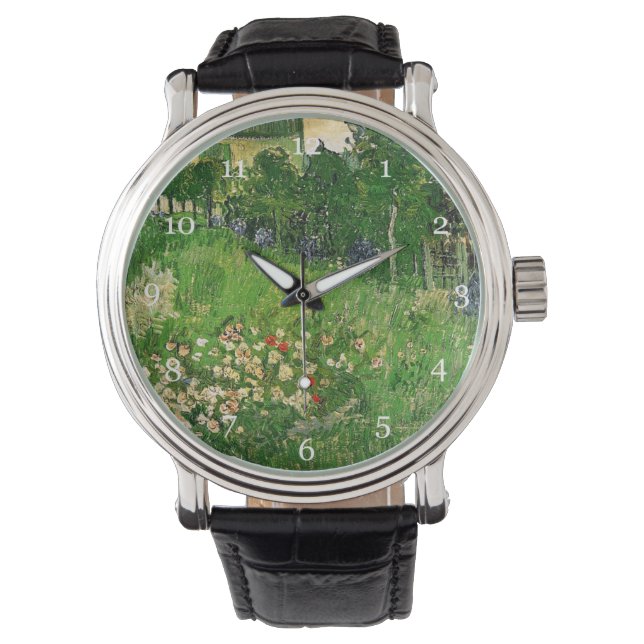 Daubigny's Garden, Vincent Van Gogh. beautiful Horloge (Voorkant)