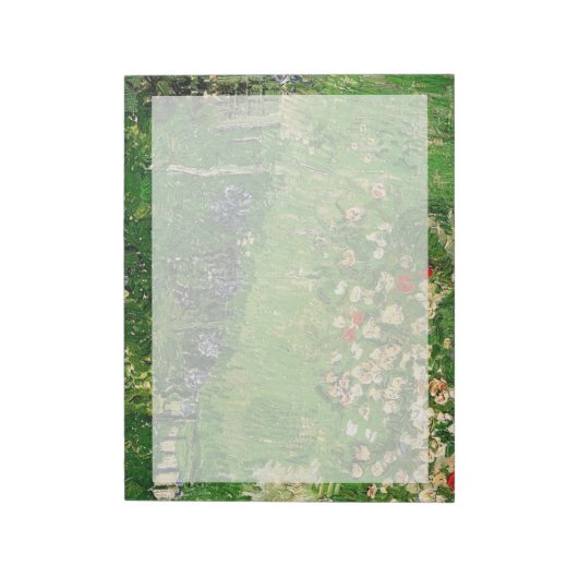 Daubigny's Garden, Vincent Van Gogh. beautiful Notitieblok (Linkerzijde)