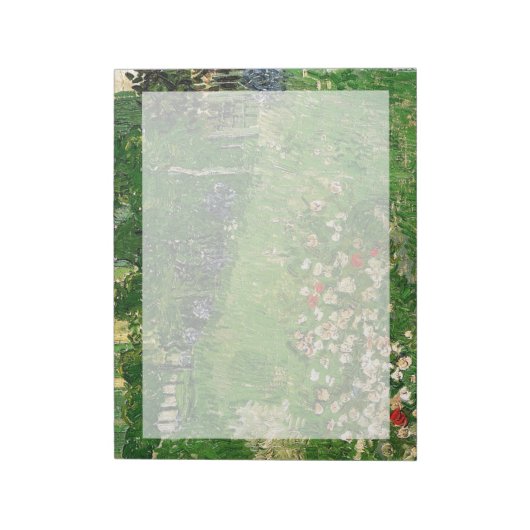 Daubigny's Garden. Vincent van Gogh. beautiful Notitieblok (Linkerzijde)