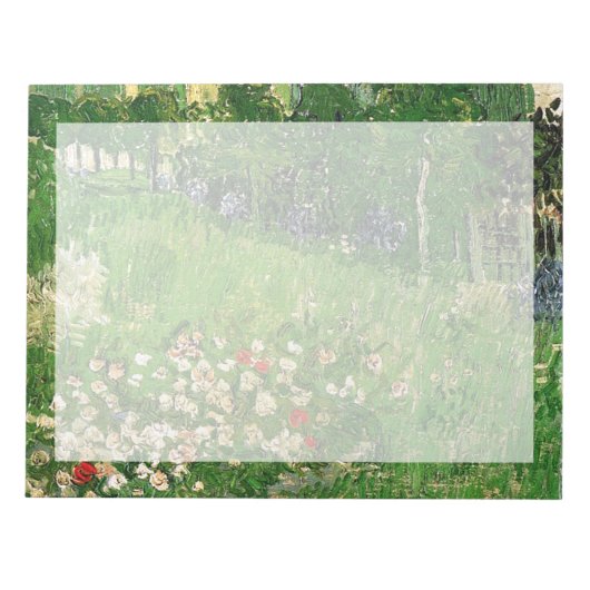 Daubigny's Garden. Vincent van Gogh. beautiful Notitieblok (Voorkant)