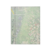 Daubigny's Garden, Vincent Van Gogh. beautiful Notitieblok (Linkerzijde)
